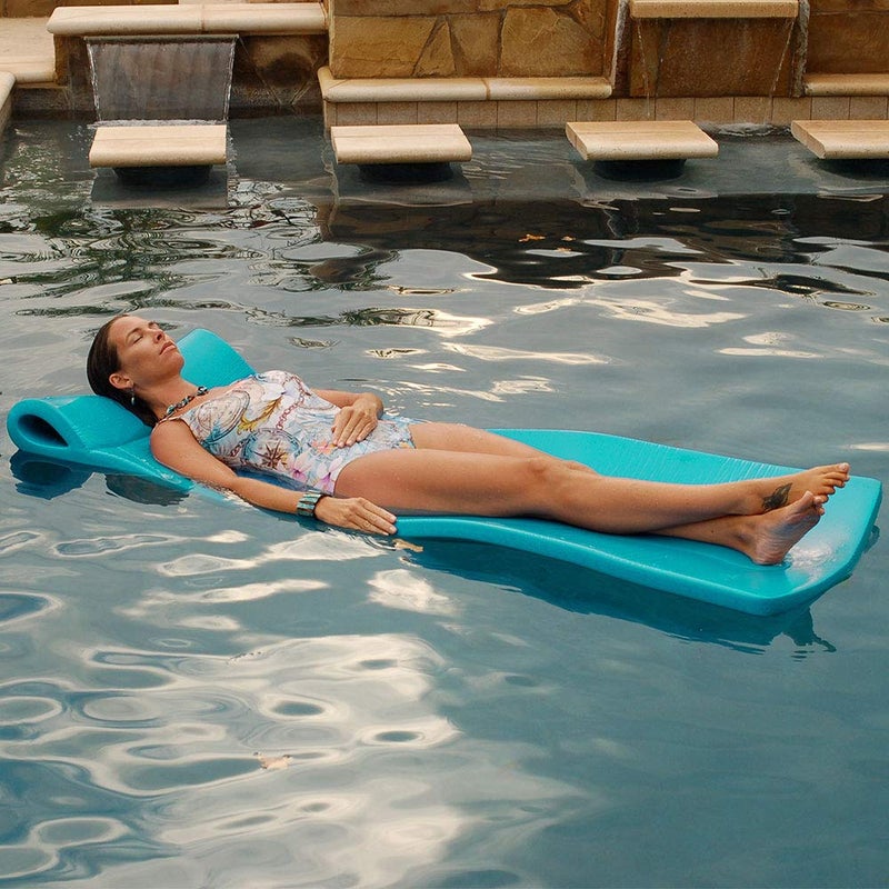 TRC Recreation Teal Sunray Foam Pool Float, Made in USA - Image 2